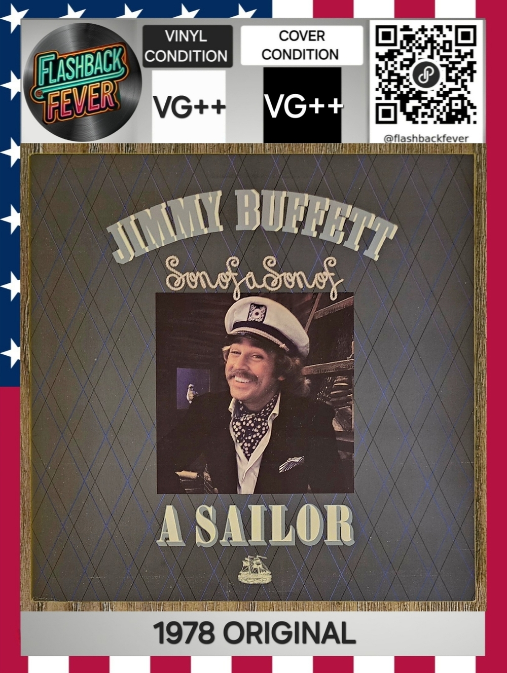 JIMMY BUFFETT•Son Of A Son Of A Sailor•1978 US (#AA-1046) ABC Pressing